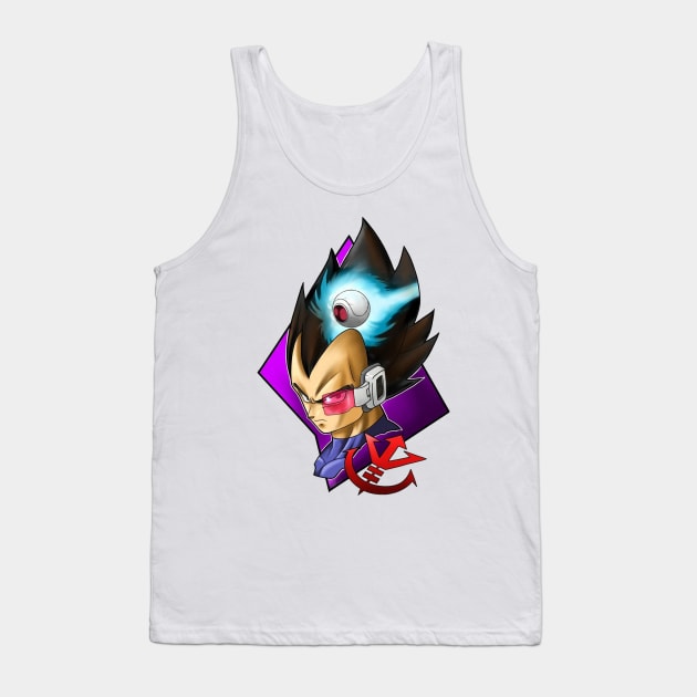 vegeta Tank Top by boxermaniac